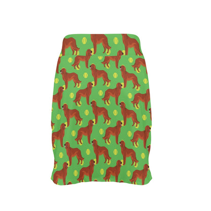 Setters Irish Print Design LKS302 17" Golf & Pickleball Skort with Pockets
