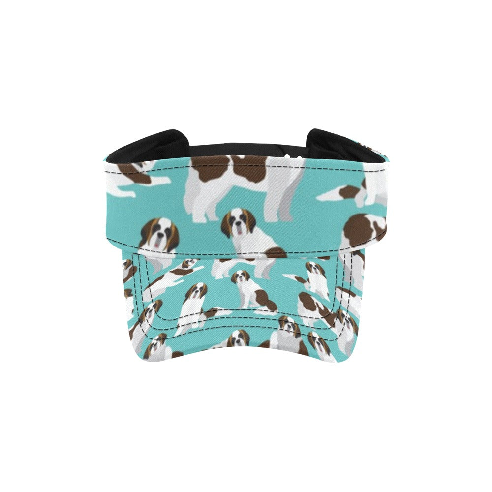 St Bernards Print Design LKS302 Unisex Sun Visor