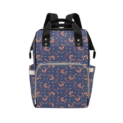 Taurus Print Design LKS304 Diaper Bag Backpack