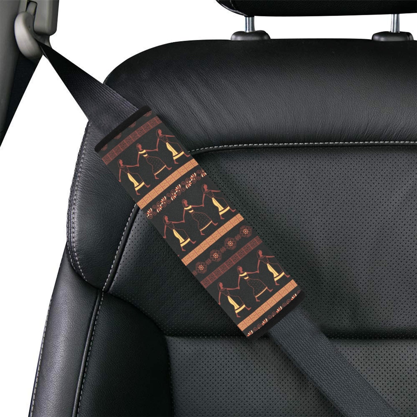 Ancient Greek Human Print Design LKS306 Car Seat Belt Cover