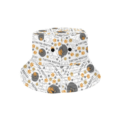 Tibetan Mastiffs Print Design LKS302 Unisex Bucket Hat