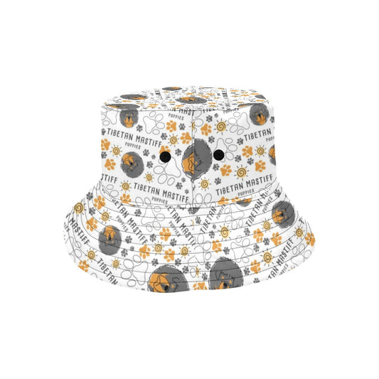 Tibetan Mastiffs Print Design LKS302 Unisex Bucket Hat