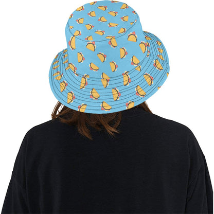 Taco Print Design LKS301 Unisex Bucket Hat
