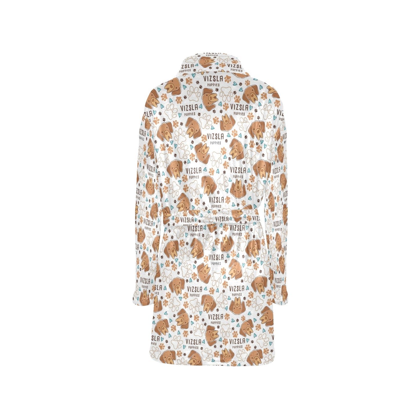 Vizslas Print Design LKS301 Women's Fleece Robe