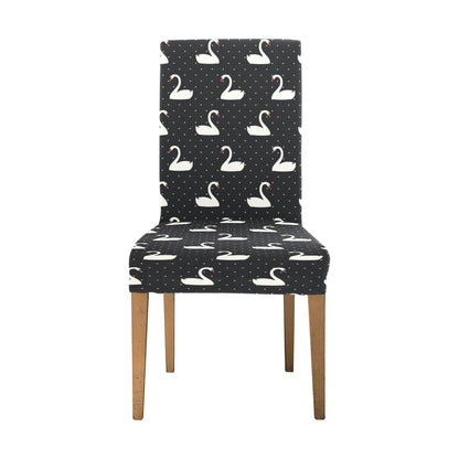 Swan Print Design LKS401 Dining Chair Slipcover