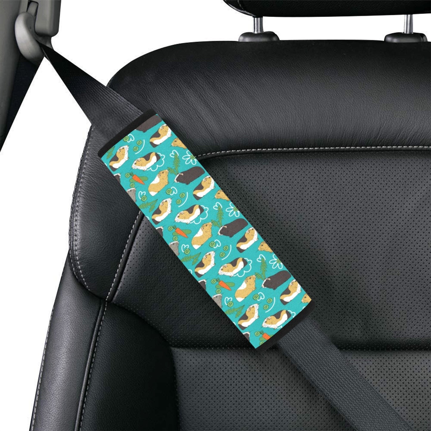 Guinea Pig Print Design LKS402 Car Seat Belt Cover