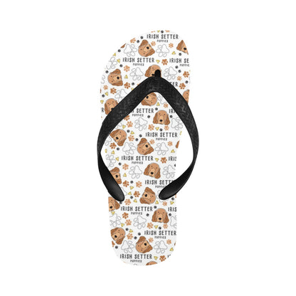 Setters Irish Print Design LKS301 Flip Flops