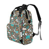 Science Print Design LKS303 Diaper Bag Backpack