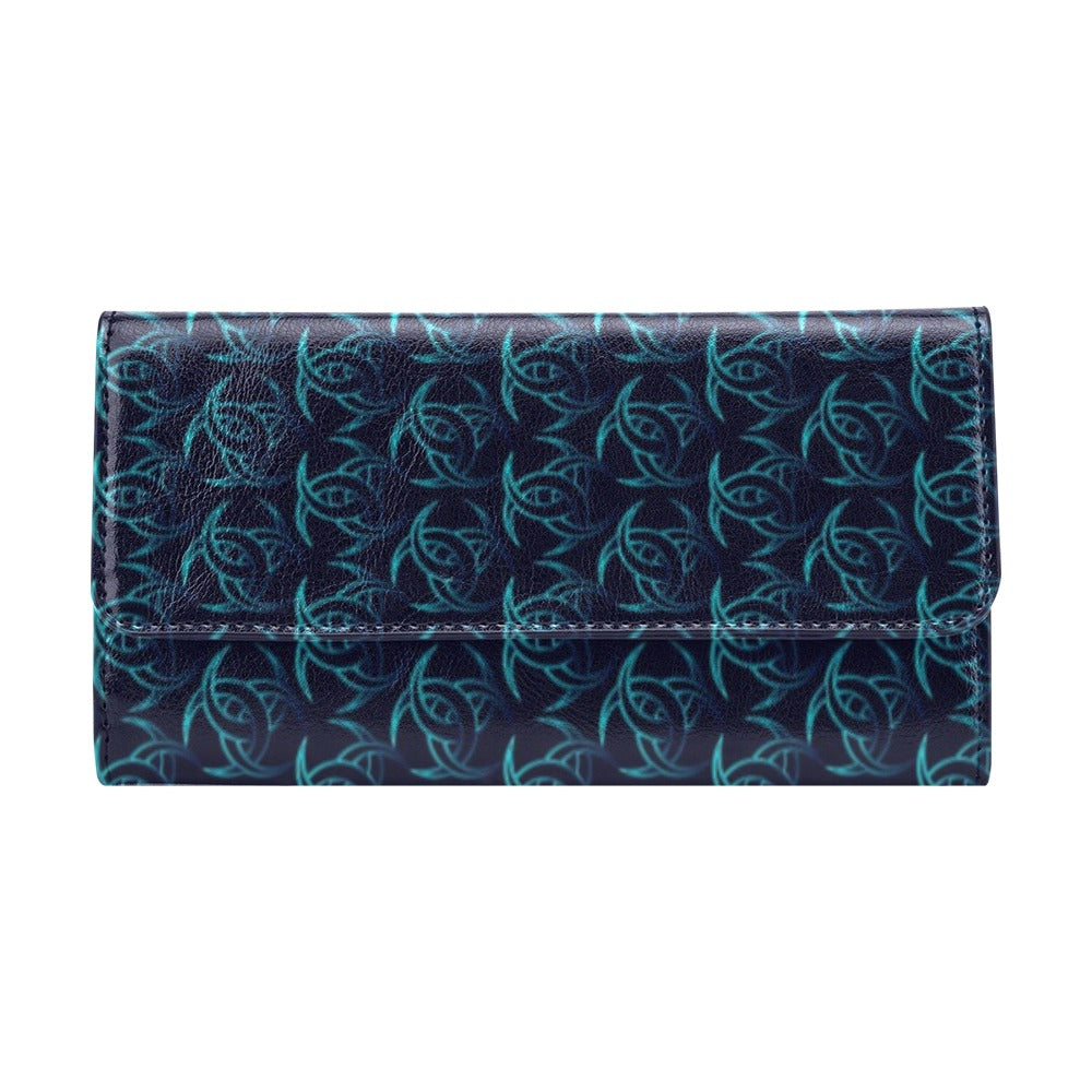 Vikings Print Design LKS302 Women's Trifold Wallet