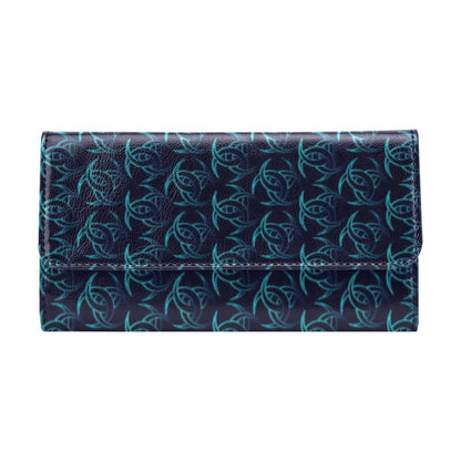 Vikings Print Design LKS302 Women's Trifold Wallet
