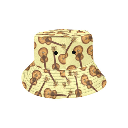 Acoustic Guitar Print Design LKS402 Unisex Bucket Hat