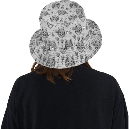 Tribal Pattern Print Design LKS306 Unisex Bucket Hat