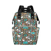 Science Print Design LKS303 Diaper Bag Backpack