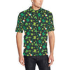 Shamrock Saint Patrick's Day Print Design LKS304 Men Polo Shirt