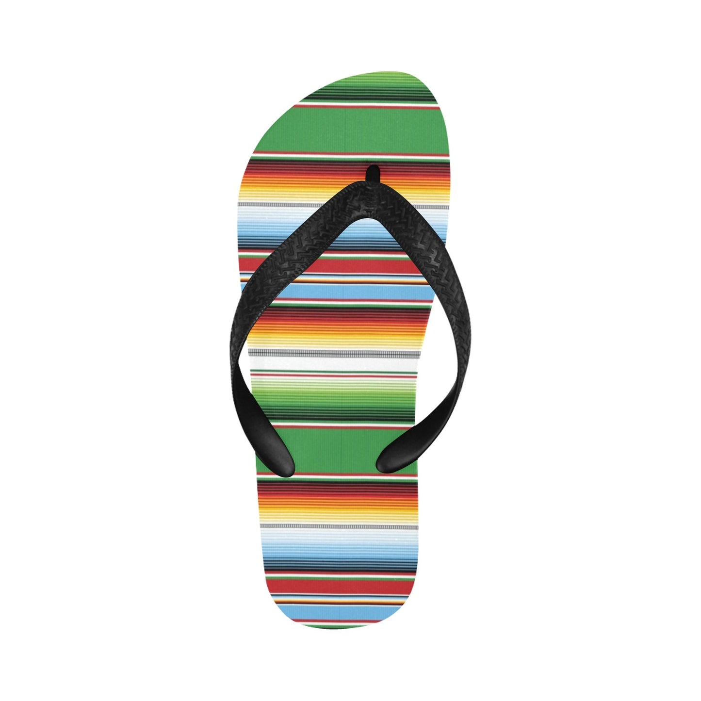 Serape Print Design LKS302 Flip Flops