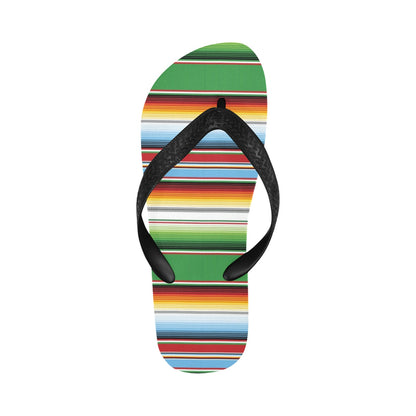 Serape Print Design LKS302 Flip Flops
