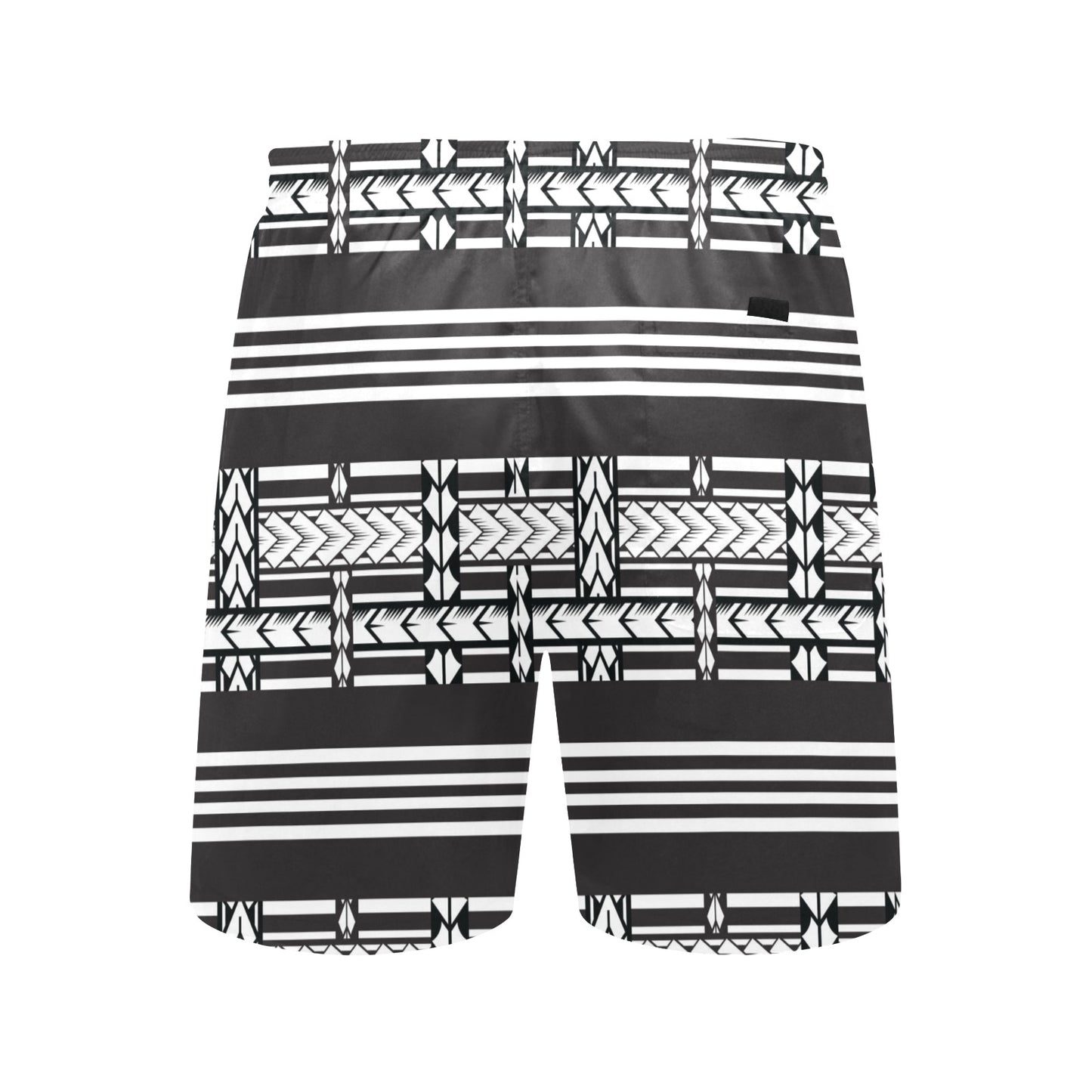 Samoan Tattoo Print Design LKS304 Men's Swim Trunks Beach Shorts
