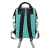 Bee With Dot Print Design LKS309 Diaper Bag Backpack