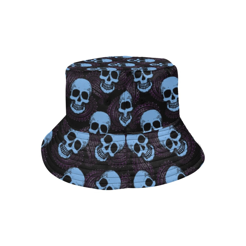 Skull Print Design LKS3012 Unisex Bucket Hat