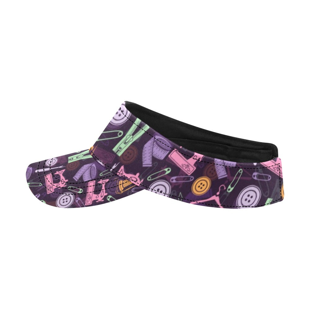 Sewing Equipment Print Design LKS306 Unisex Sun Visor