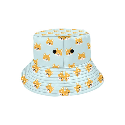 Shiba Inu Print Design LKS301 Unisex Bucket Hat