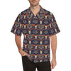 Buffalo Head Print Design LKS403 Men's Men's Hawaiian Shirt