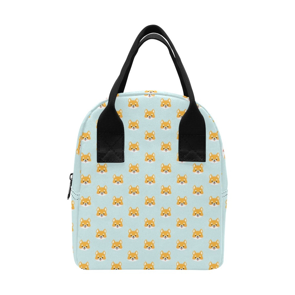 Shiba Inu Print Design LKS301 Insulated Lunch Bag