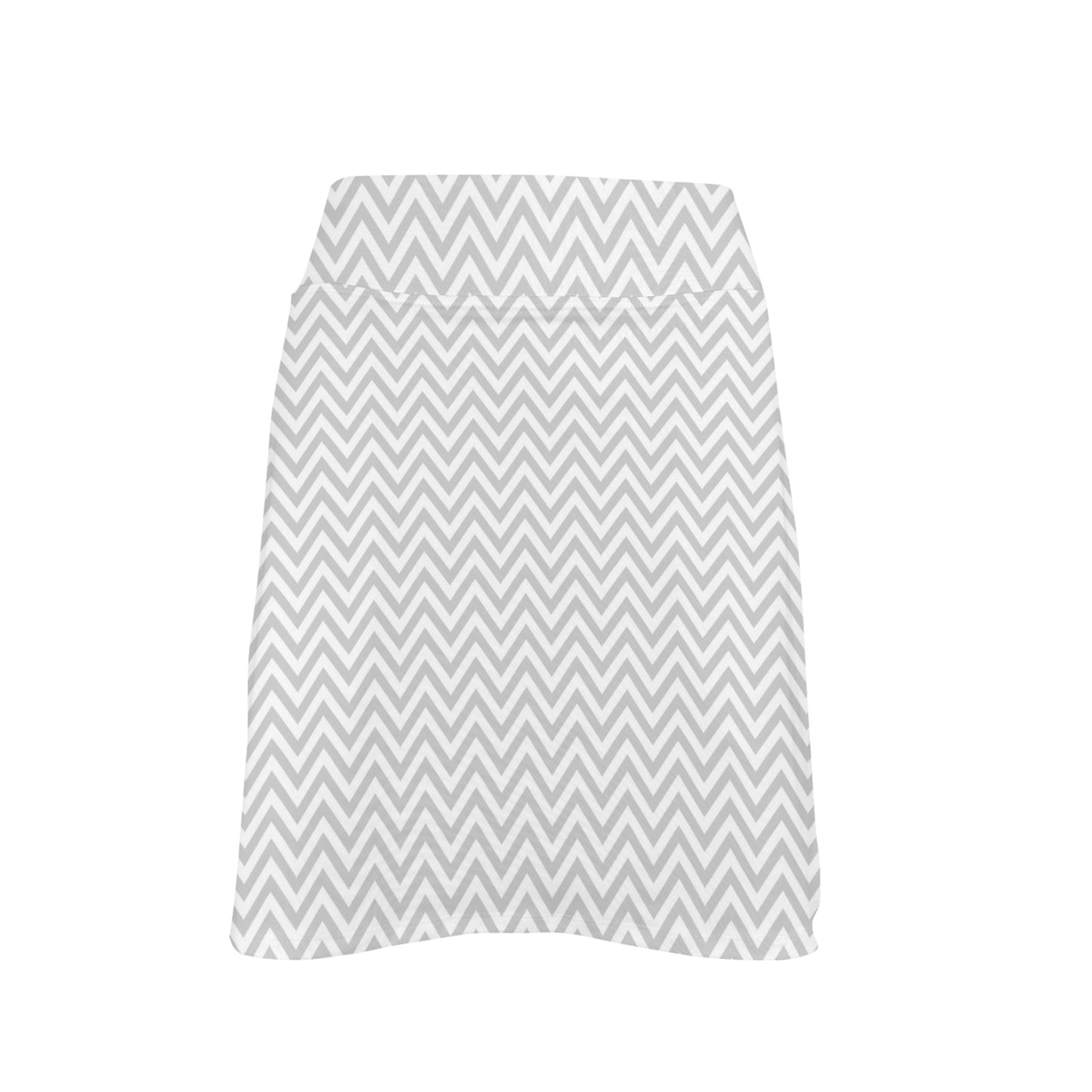Chevron Print Design LKS401 17" Golf & Pickleball Skort with Pockets