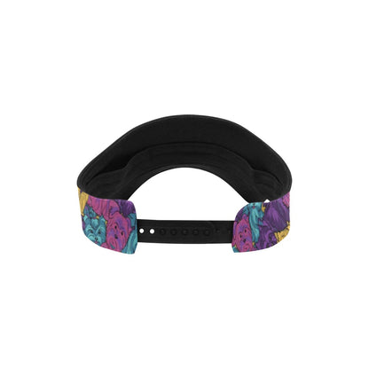Yorkshire Terriers Print Design LKS3010 Unisex Sun Visor
