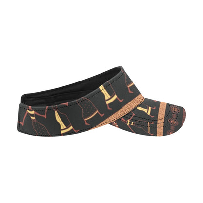 Ancient Greek Human Print Design LKS306 Unisex Sun Visor