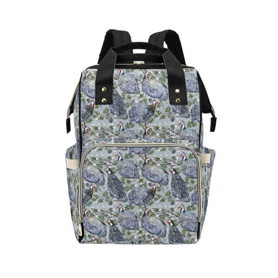 Guinea Fowl Print Design LKS402 Diaper Bag Backpack