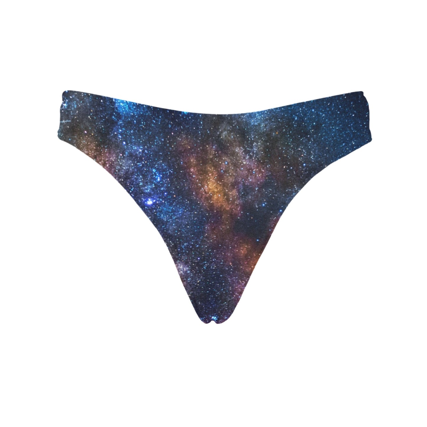 Celestial Milky way Galaxy Women's Thongs