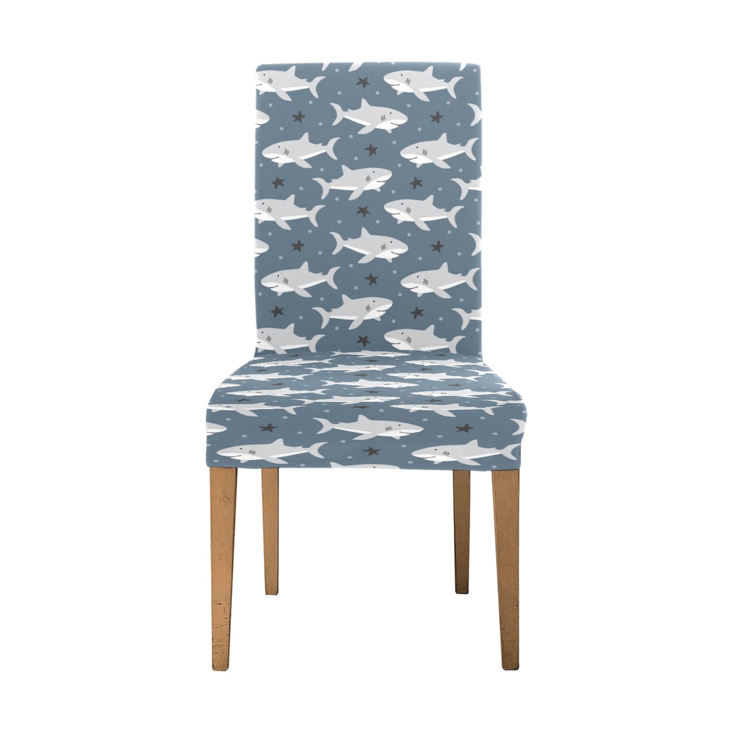 Shark Print Design LKS305 Dining Chair Slipcover
