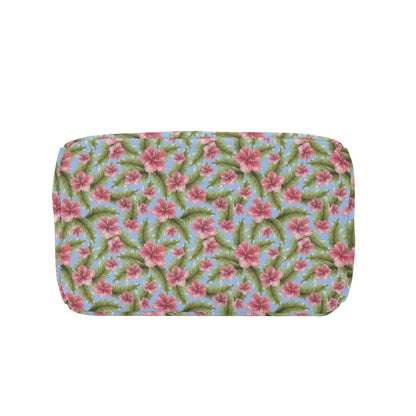 Tropical Flower Print Design LKS301 Insulated Lunch Bag