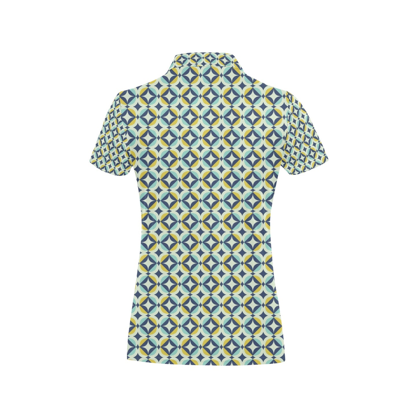 Swedish Design Pattern Women's Polo Shirt