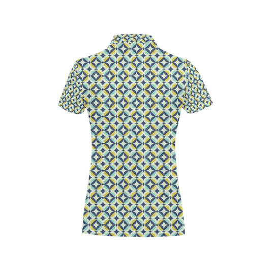 Swedish Design Pattern Women's Polo Shirt