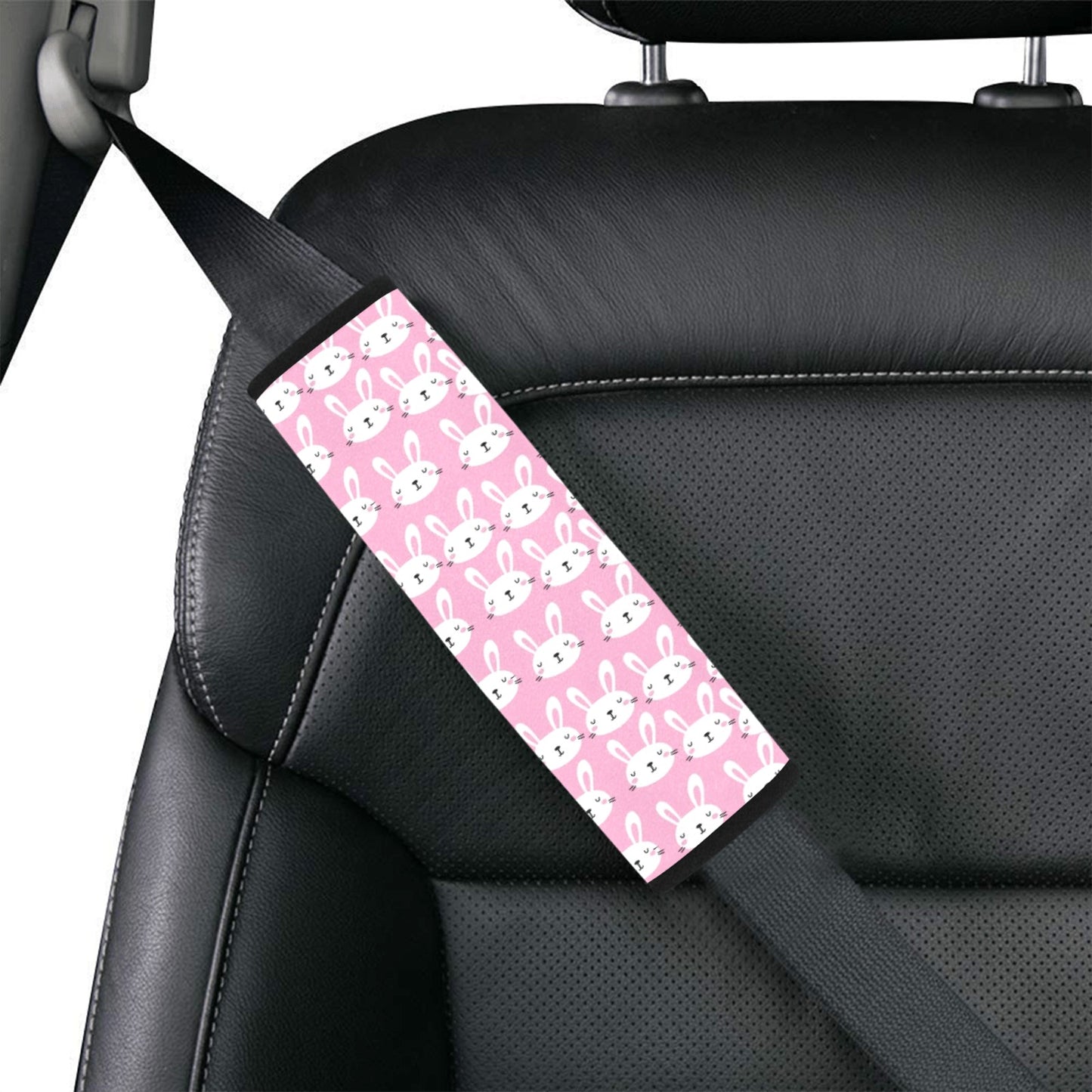 Rabbit Print Design LKS401 Car Seat Belt Cover
