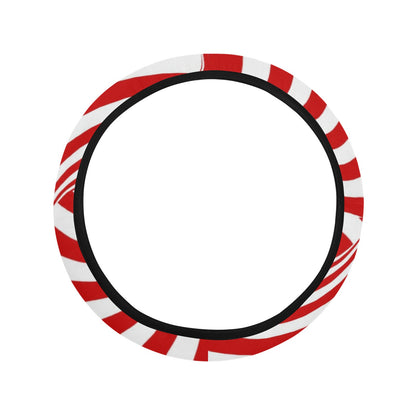 Vortex Print Design LKS304 Steering Wheel Cover with Elastic Edge