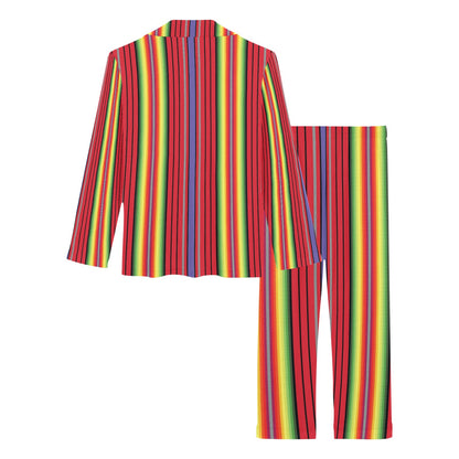 Serape Print Design LKS305 Women's Long Pajama Set