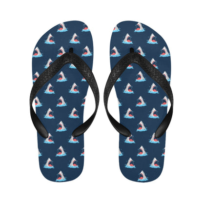 Shark Print Design LKS3010 Flip Flops