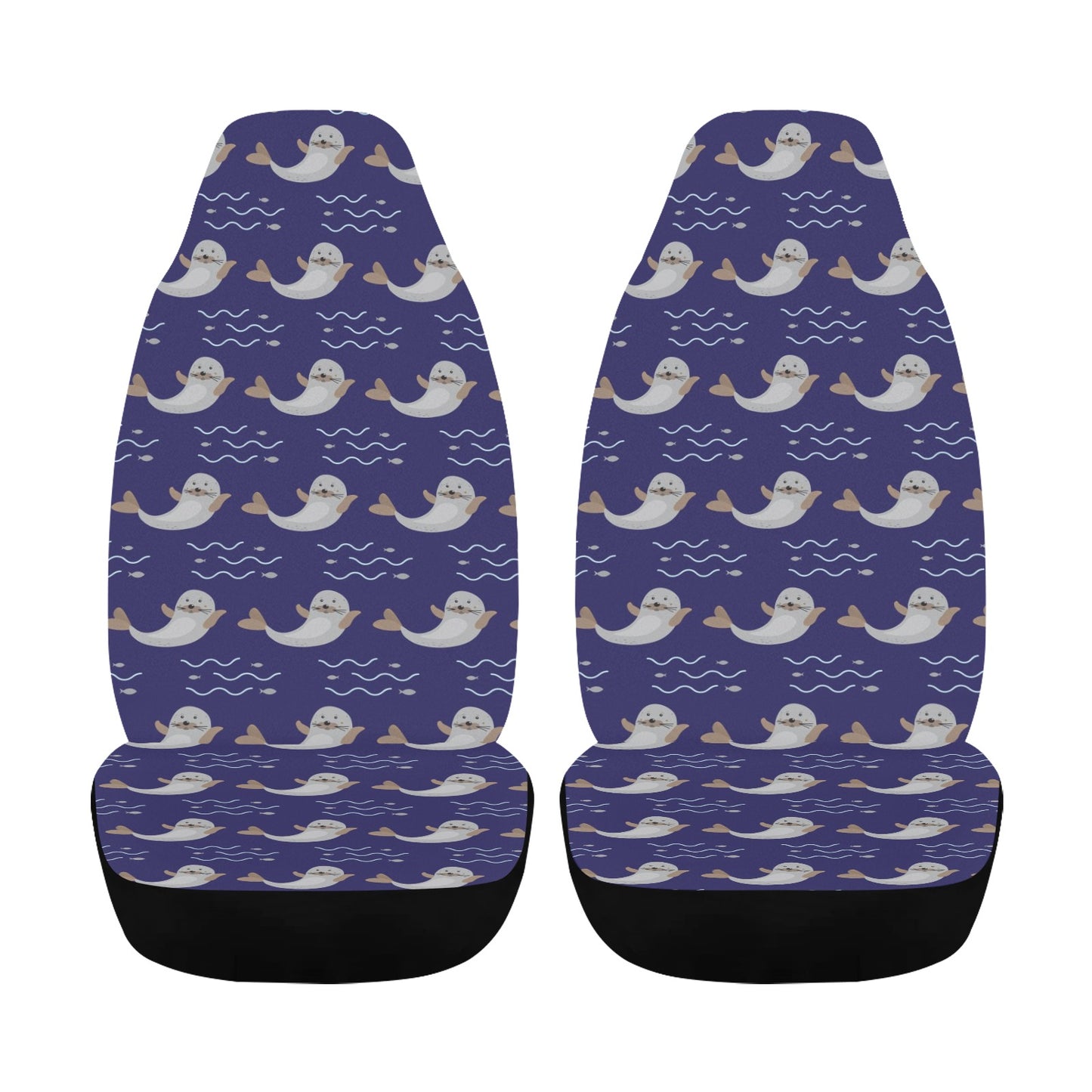 Sea Lion Print Design LKS404 Car Seat Covers
