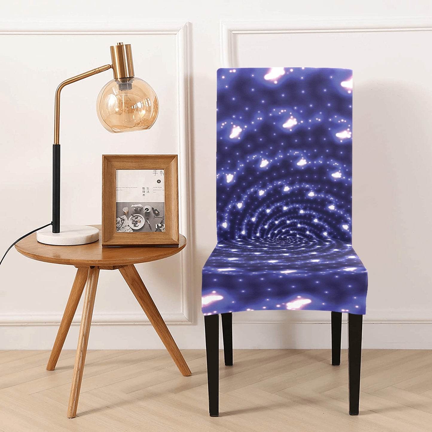 Vortex Print Design LKS305 Dining Chair Slipcover