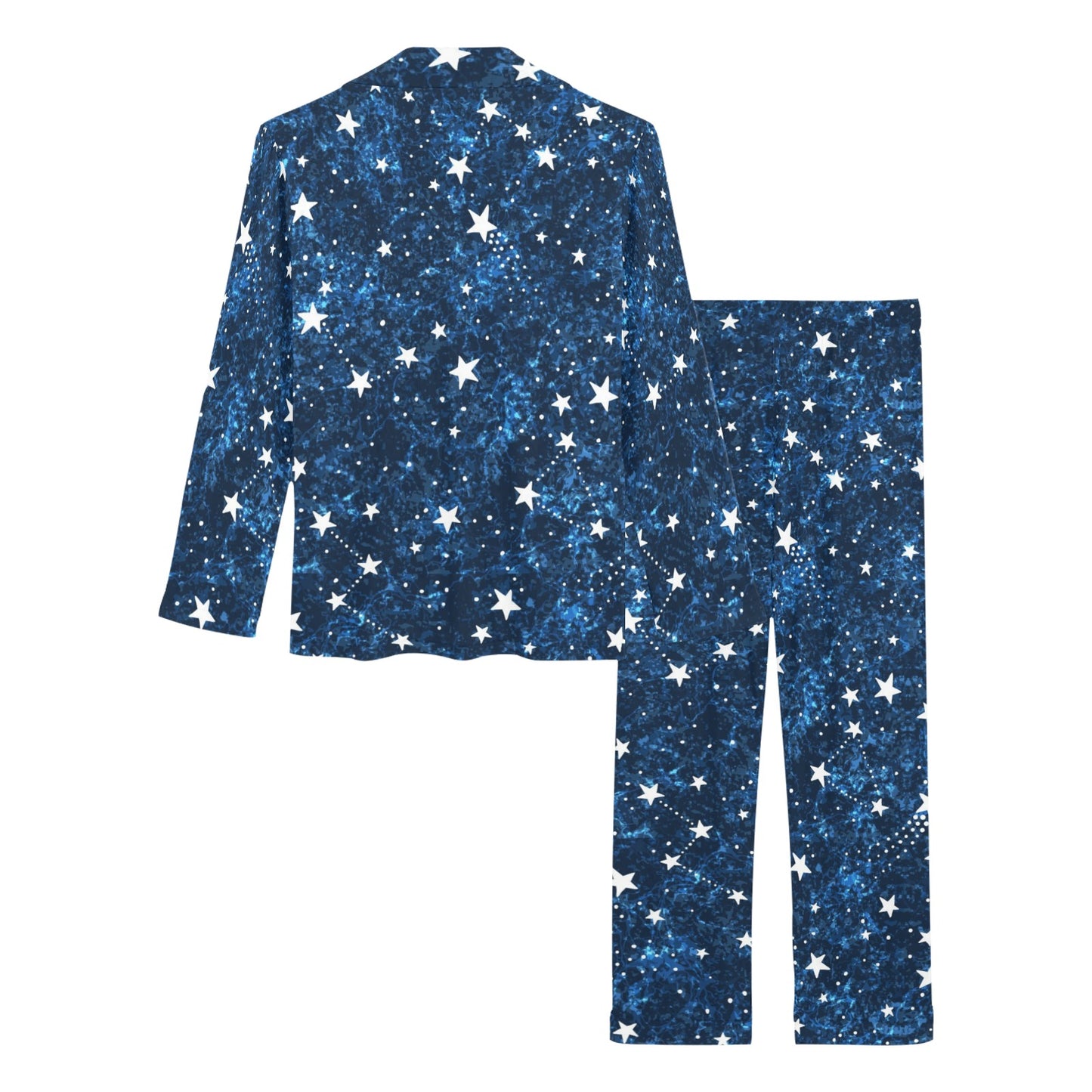 Cosmic Pattern Print Design 05 Women's Long Pajama Set