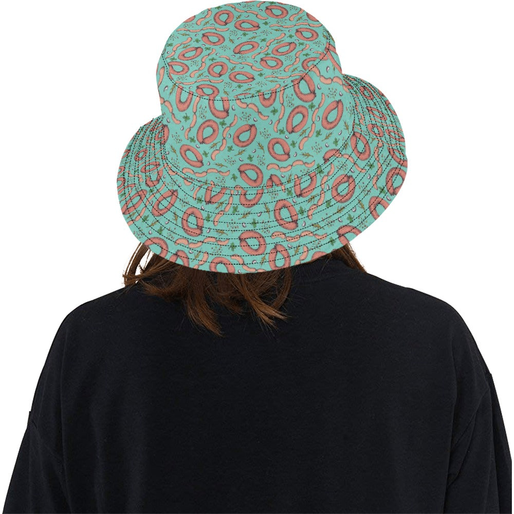 Sausage Print Design LKS303 Unisex Bucket Hat