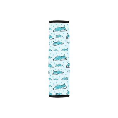 Snowmobile Print Design LKS301 Car Seat Belt Cover