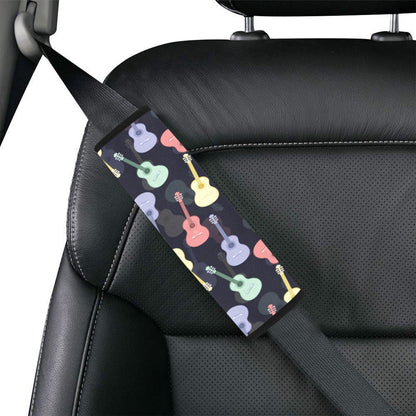 Acoustic Guitar Print Design LKS401 Car Seat Belt Cover