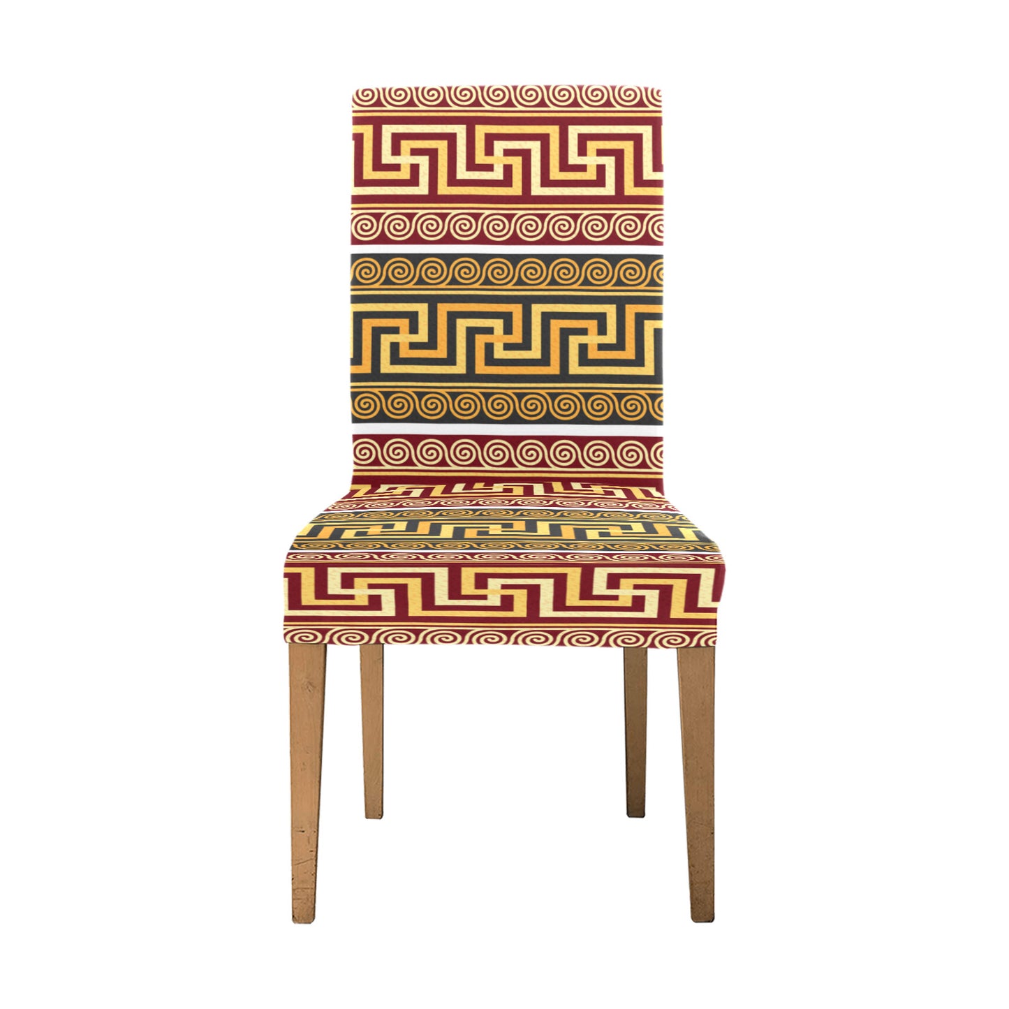 Ancient Greek Pattern Print Design LKS302 Dining Chair Slipcover