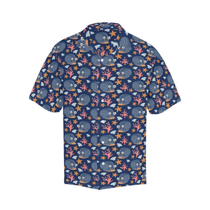 Snail Print Design LKS402 Men's Men's Hawaiian Shirt