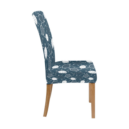 Sea Turtle Print Design LKS3015 Dining Chair Slipcover