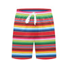 Serape Pattern Men's Swim Trunks Beach Shorts